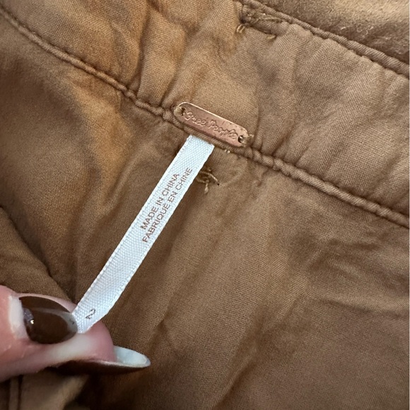 Free People Nightfall Vegan Suede Pants Size 2 - Picture 5 of 7